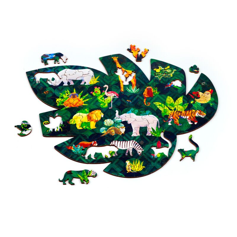 Cargue la imagen en el visor de la galería, Dierenrijk 130st legpuzzel