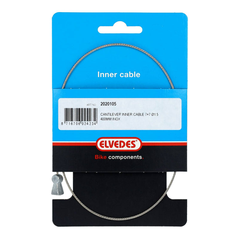 Load image into Gallery viewer, Elvedes rem binnenkabel cantilever ø1,5mm 400mm staal