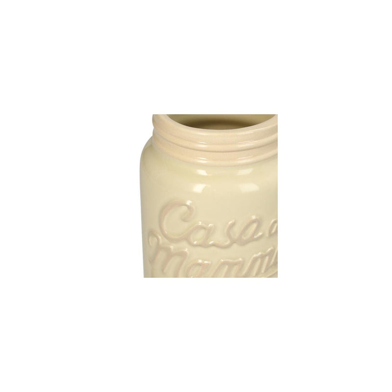 Afbeelding laden in galerijviewer, Kersten vaas casa di mamma dolomite ivory 10.5x10.5x16.3cm