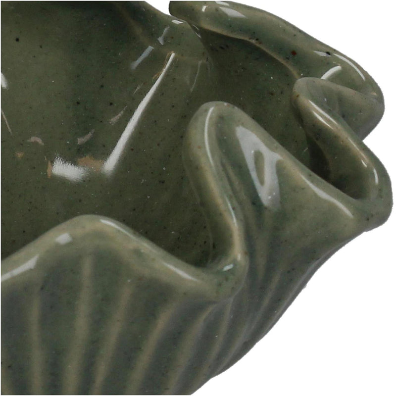 Afbeelding laden in galerijviewer, Kersten bloempot keramiek green 15x15x8cm