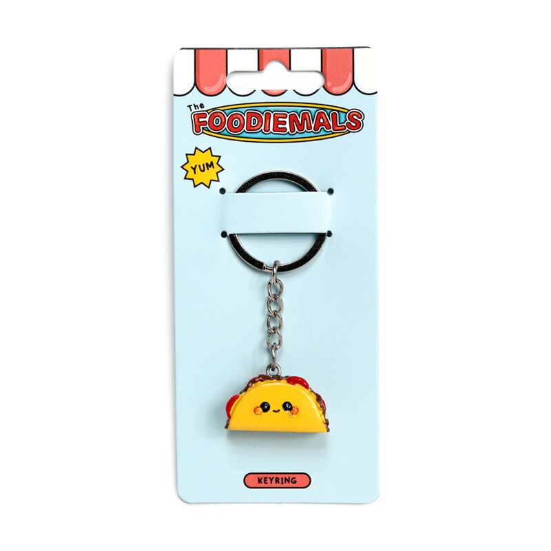 Cargue la imagen en el visor de la galería, Foodiemals frida de taco sleutelhanger