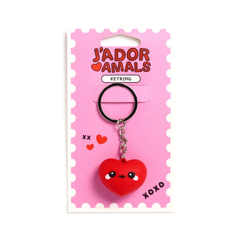Chargez l'image dans la visionneuse de la galerie, J'adoramals hart 3d pvc sleutelhanger