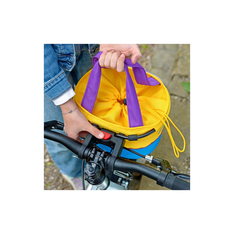 Load image into Gallery viewer, Klickfix stuurtas shopper kind lori 4l blauw