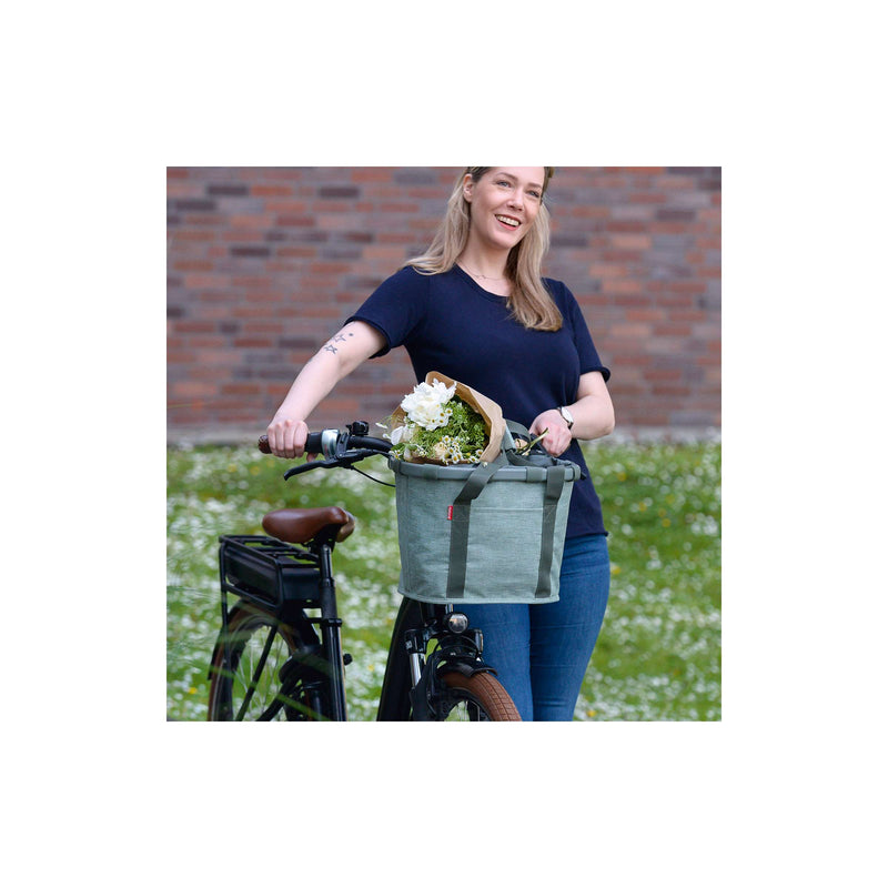 Load image into Gallery viewer, Klickfix reisenthel mandtas 15l twist salie groen