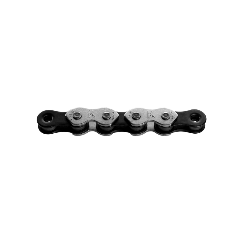 Load image into Gallery viewer, Kmc ketting single speed k1 wide 110 schakels - zwart zilver