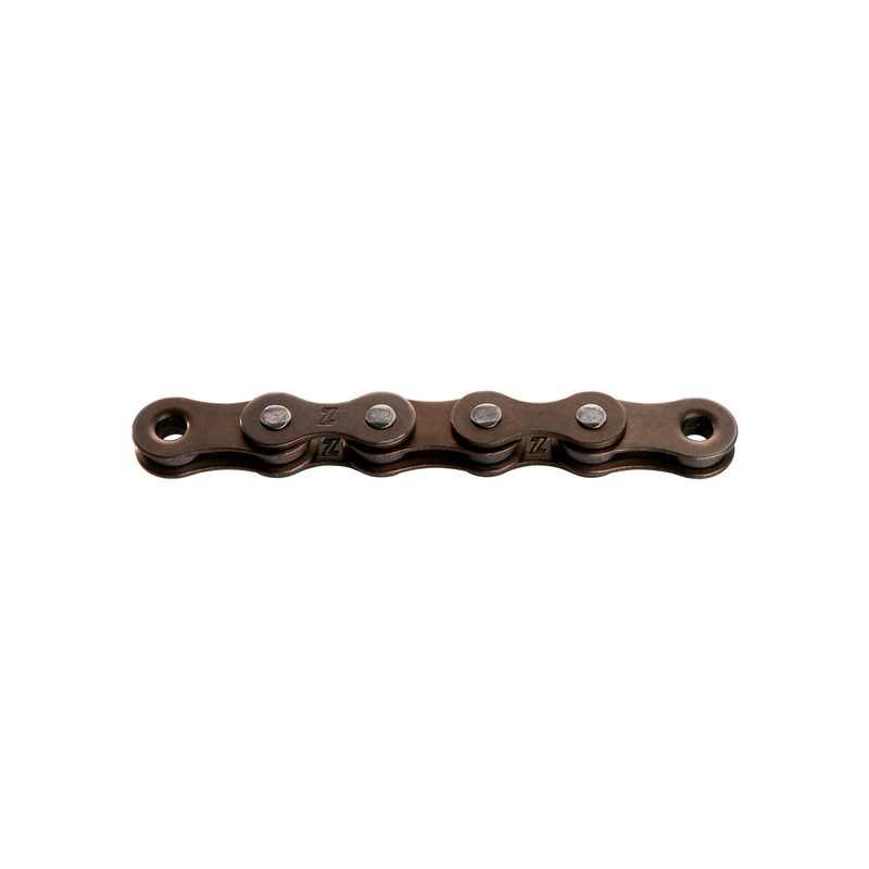 Afbeelding laden in galerijviewer, BD0704A KMC Ketting 1 2x3 32 smal Z1 bruin - 112 schakels