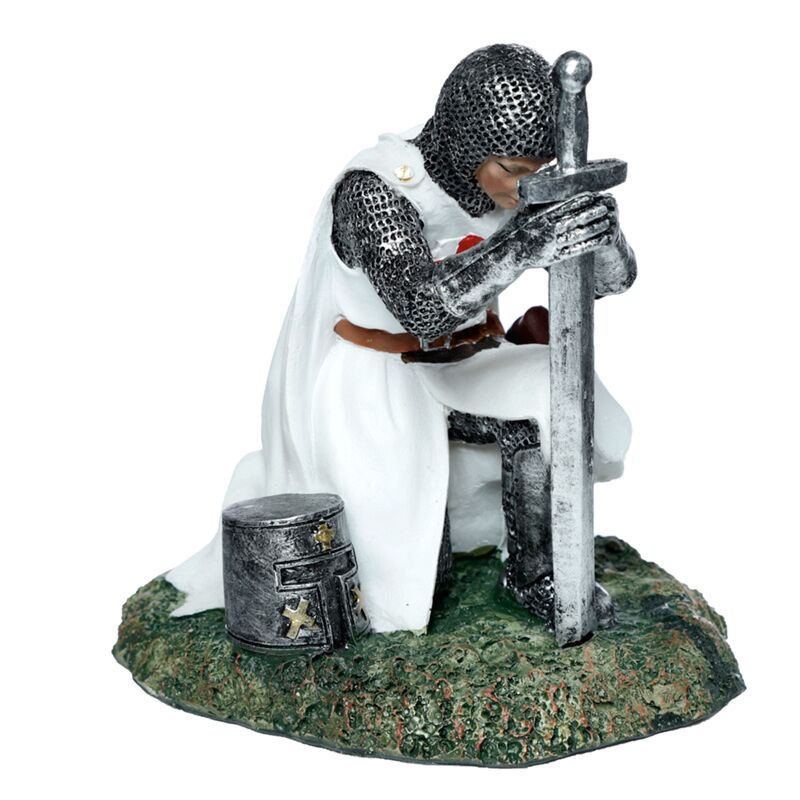 Laden Sie das Bild in Galerie -Viewer, Protector of the kingdom knielende middeleeuwse ridder