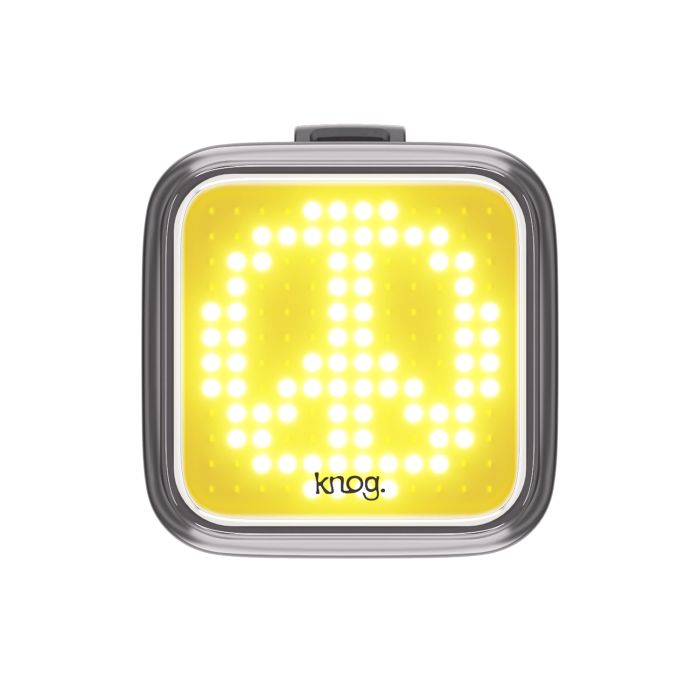 ギャラリービューアに画像をロードする, Knog blinder front - peace - black