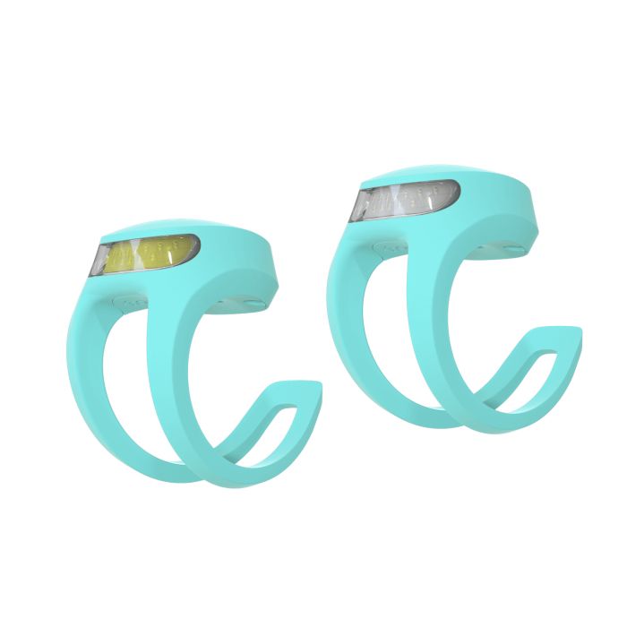 Afbeelding laden in galerijviewer, Knog frog usb twinpack - awesome aquamarine