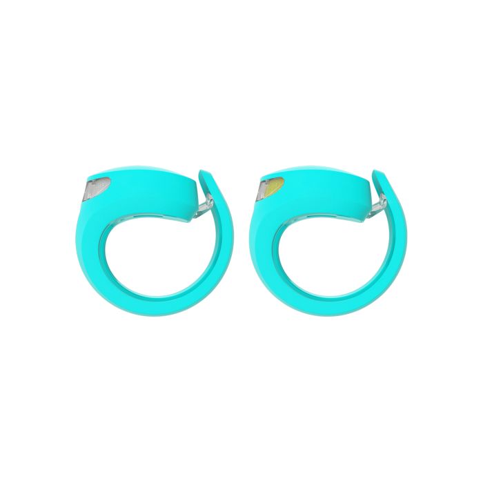 Afbeelding laden in galerijviewer, Knog frog usb twinpack - awesome aquamarine