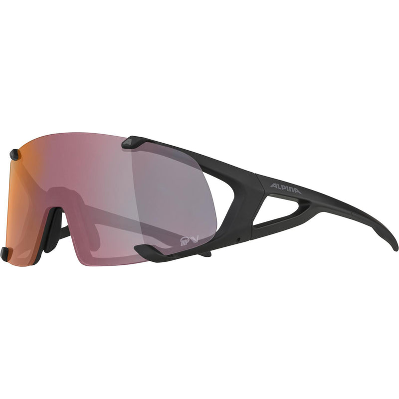Laden Sie das Bild in Galerie -Viewer, Alpina sports sportbril hawkeye qv mat zwart