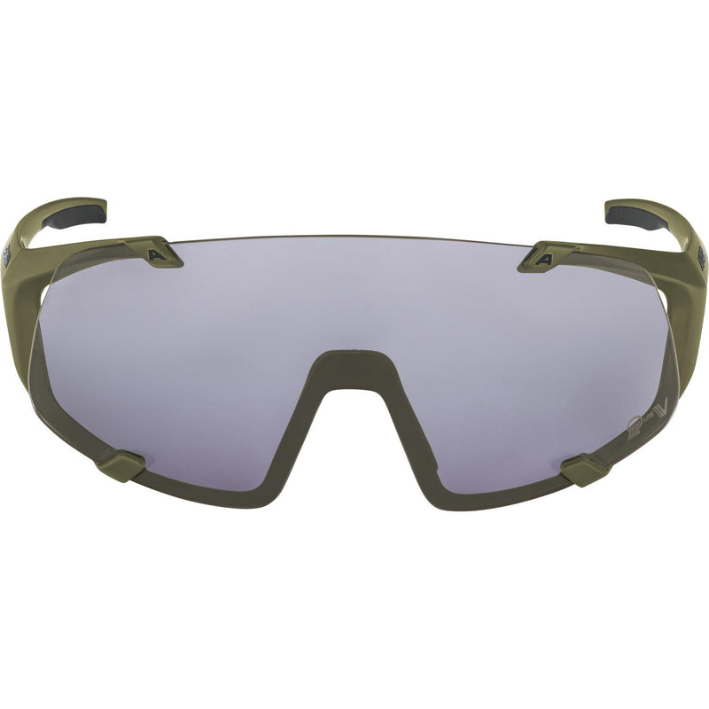 Afbeelding laden in galerijviewer, Alpina sports sportbril hawkeye q-lite v olijf