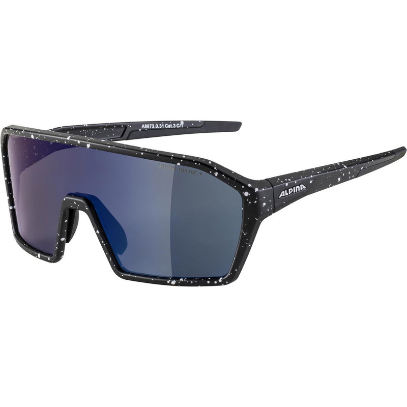 Afbeelding laden in galerijviewer, Alpina sports sportbril ram q-lite blauwe spiegellens zwart