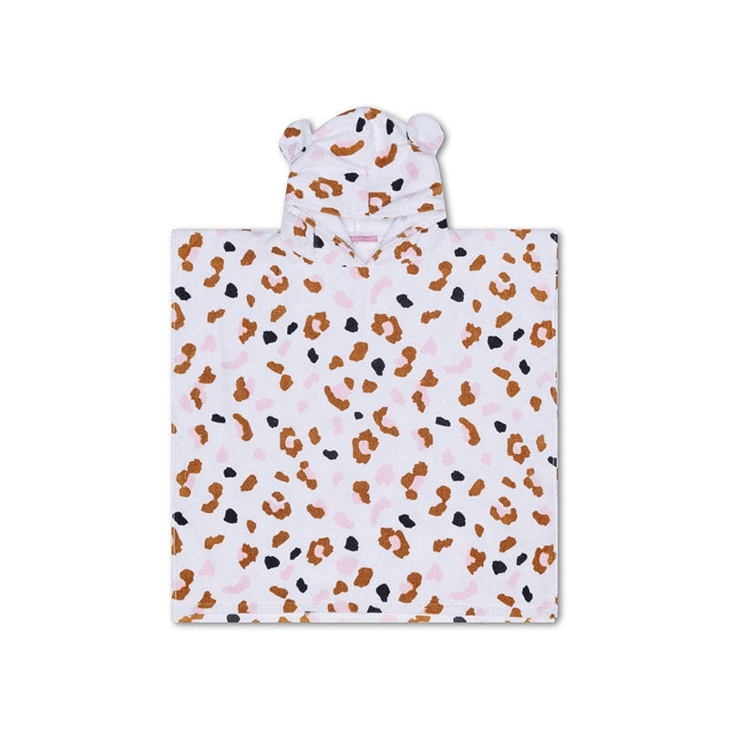 Cargue la imagen en el visor de la galería, Leopard | kaki strandponcho 65 x 65 cm