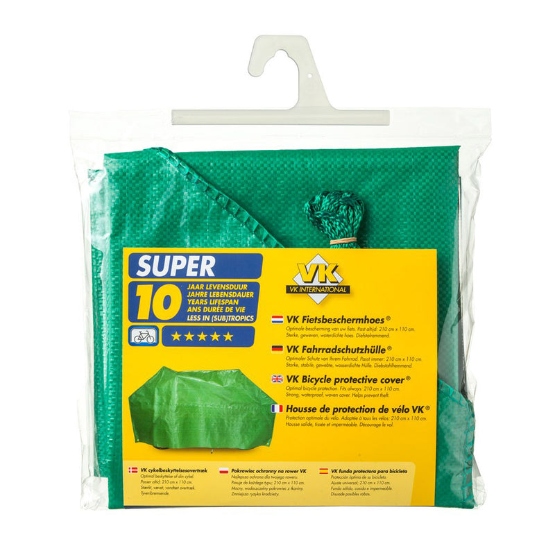 Load image into Gallery viewer, VK Fietsbeschermhoes (22) Super groen