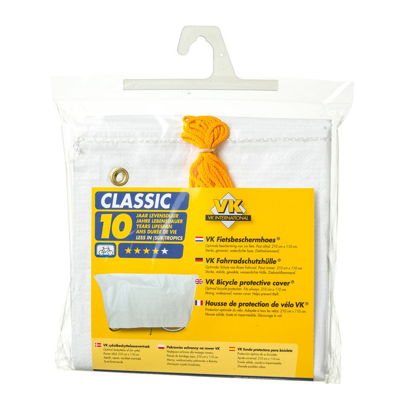 Load image into Gallery viewer, Vk international fahrradschutzhülle classic bike cover vk intern. classic white