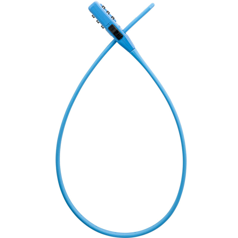 Afbeelding laden in galerijviewer, Kryptonite kabelslot code click lock combo blauw