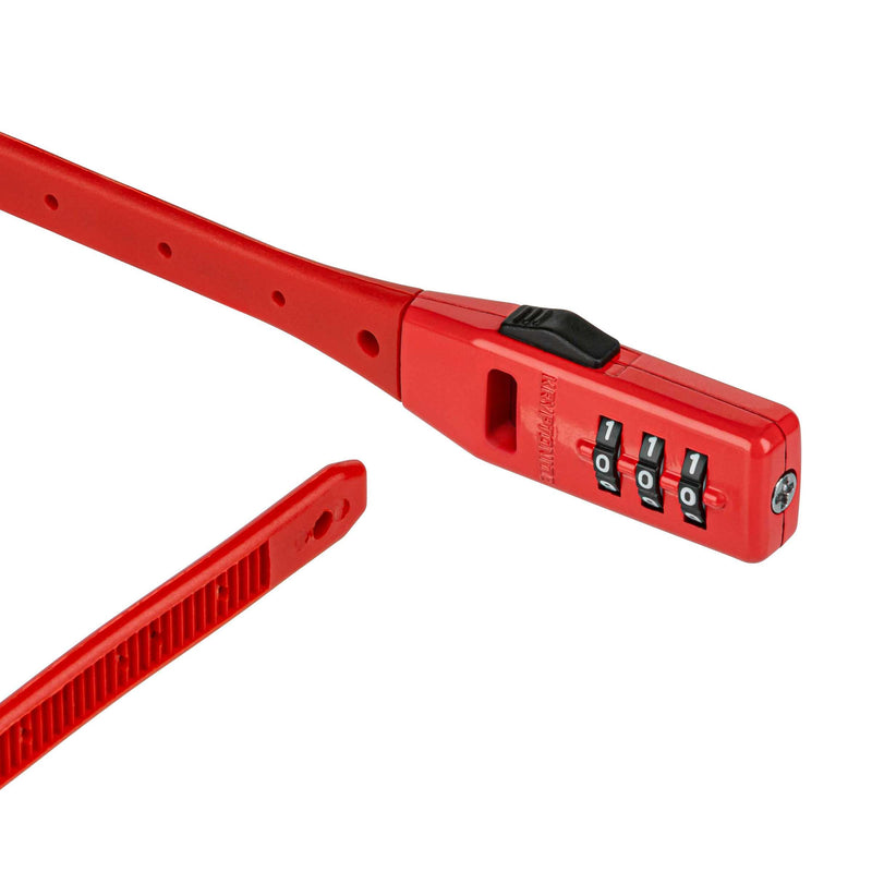 Load image into Gallery viewer, Kryptonite kabelslot code click lock combo rood