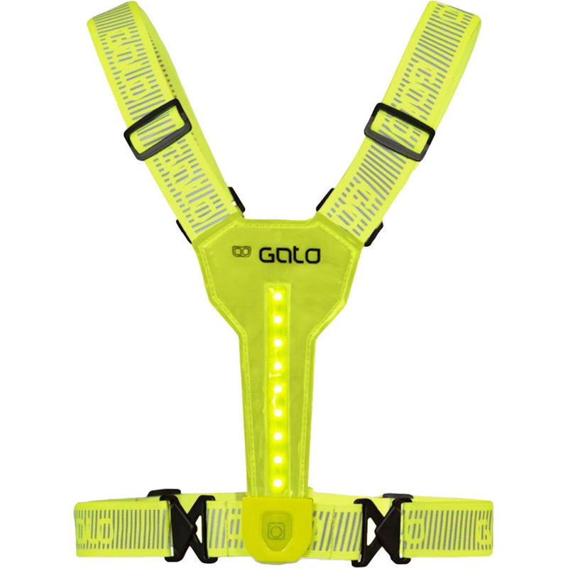 Chargez l'image dans la visionneuse de la galerie, Outwet gato vest ultra led usb one size neon geel