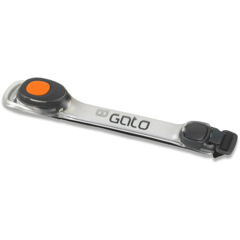 Load image into Gallery viewer, Outwet gato armband led usb one size neon oranje