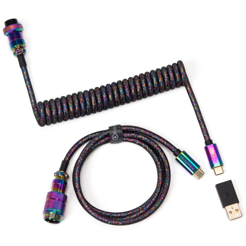 Load image into Gallery viewer, Keychron Premium Coiled Aviator Cable USB-C 3.2 Gen 1