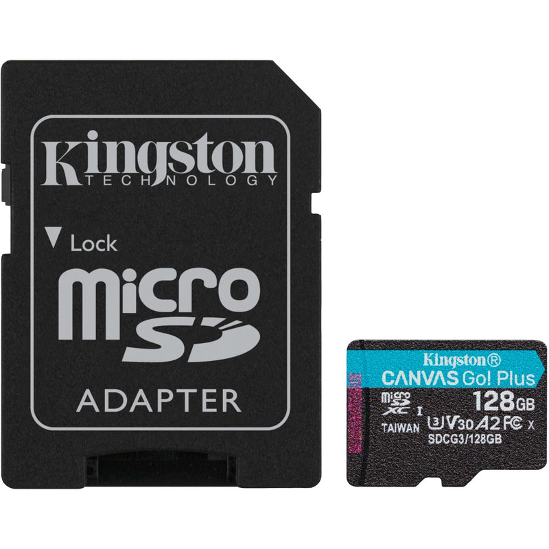 Load image into Gallery viewer, Kingston Canvas Go! Plus microSDXC 128 GB