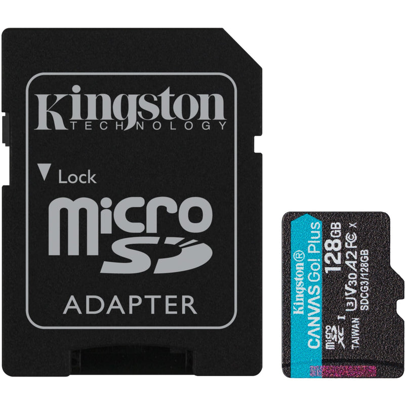 Load image into Gallery viewer, Kingston Canvas Go! Plus microSDXC 128 GB