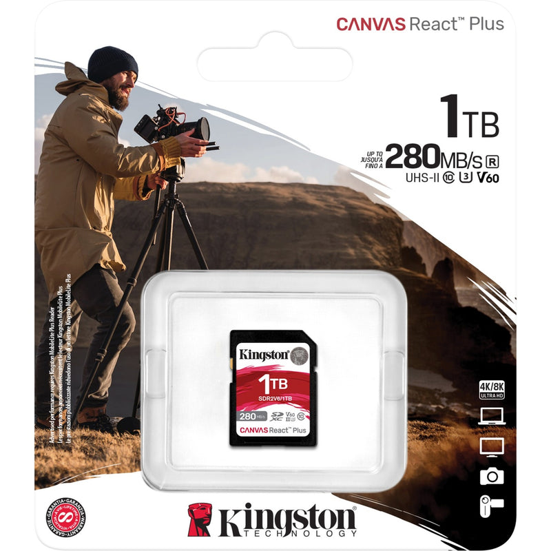 Load image into Gallery viewer, Kingston Canvas React Plus 1 TB