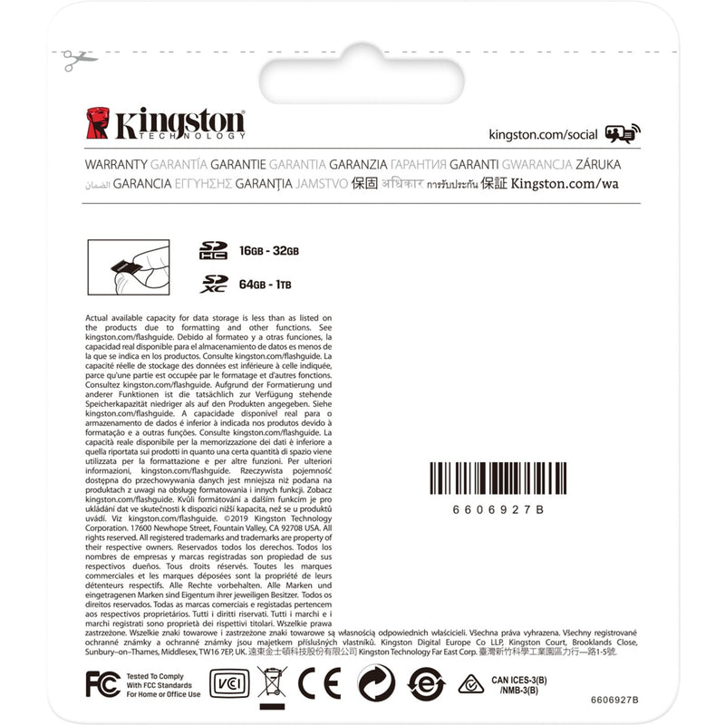 Load image into Gallery viewer, Kingston Canvas Select Plus SDXC 512 GB