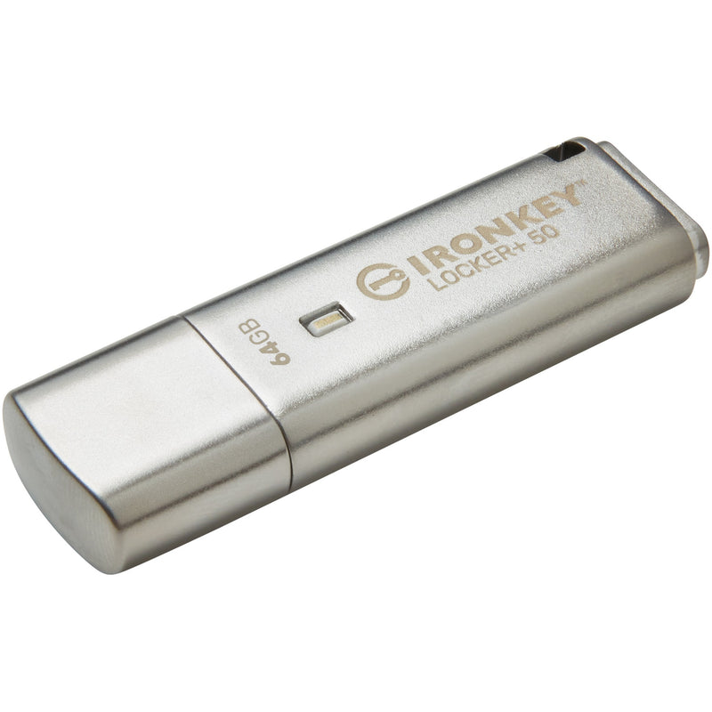 Load image into Gallery viewer, Kingston IronKey Locker+ 50 64 GB