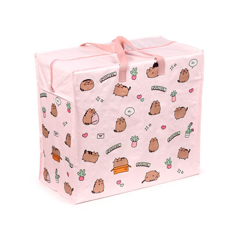 Load image into Gallery viewer, Union pusheen de kat planten - waszak opbergtas met rits
