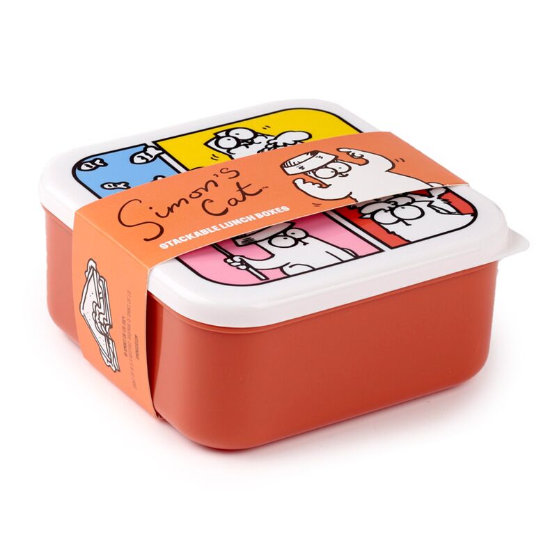 Laden Sie das Bild in Galerie -Viewer, Set 3 lunch box m l xl - simon's cat 2024