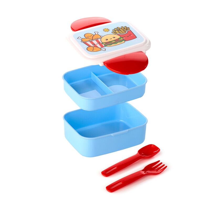 Laden Sie das Bild in Galerie -Viewer, Foodiemals clip bento box lunchtrommel bestek