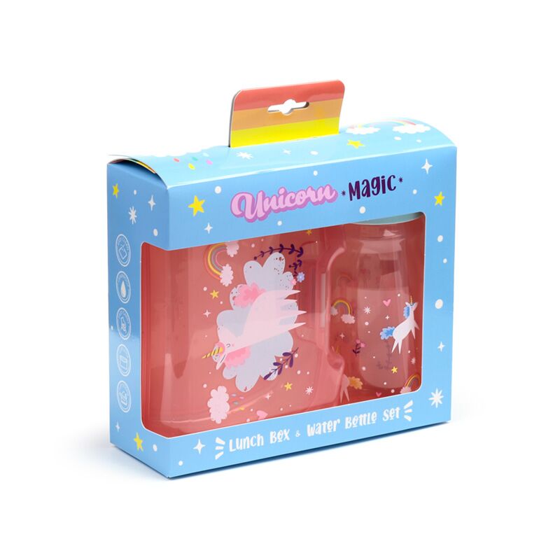 ギャラリービューアに画像をロードする, Unicorn magiclunchbox drinkfles set