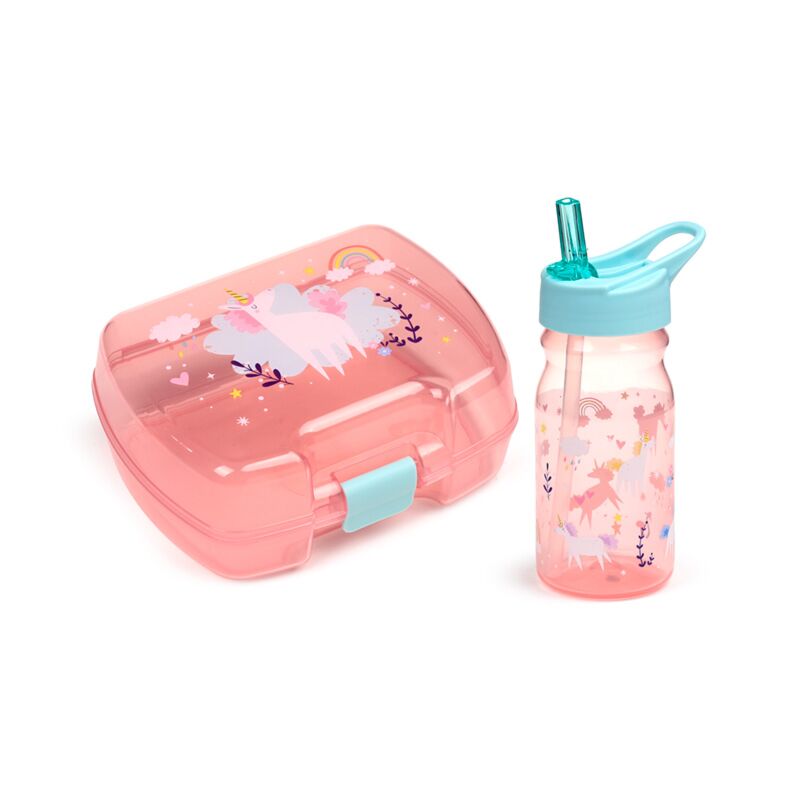 ギャラリービューアに画像をロードする, Unicorn magiclunchbox drinkfles set