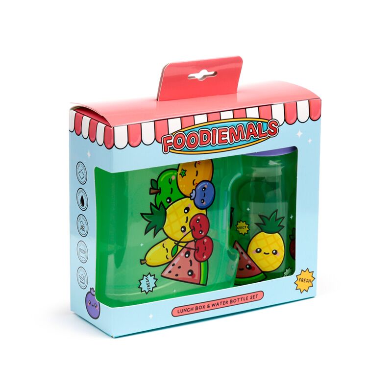ギャラリービューアに画像をロードする, Foodiemals lunchbox drinkfles set