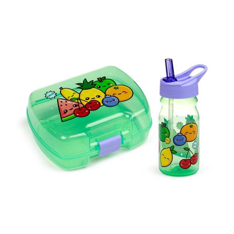 ギャラリービューアに画像をロードする, Foodiemals lunchbox drinkfles set
