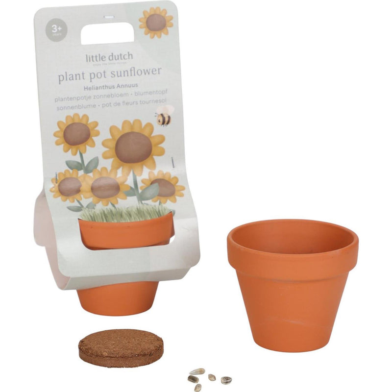 Afbeelding laden in galerijviewer, Little dutch plantenpotje zonnebloem