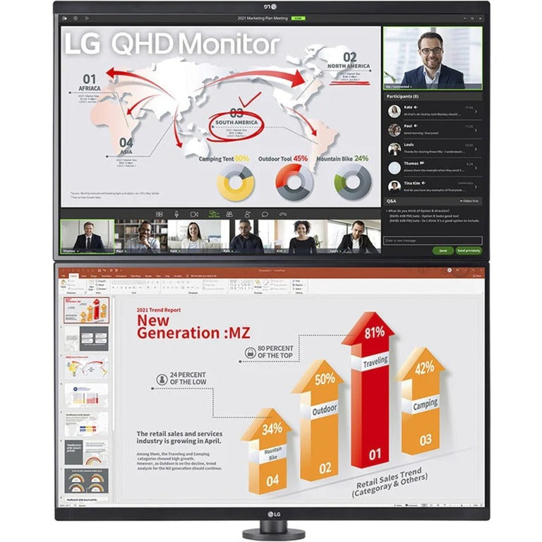 Load image into Gallery viewer, LG Ergo 27QP88DP-BS