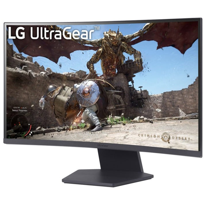 Load image into Gallery viewer, Lg ultragear 27gs60qc-b curved gaming monitor