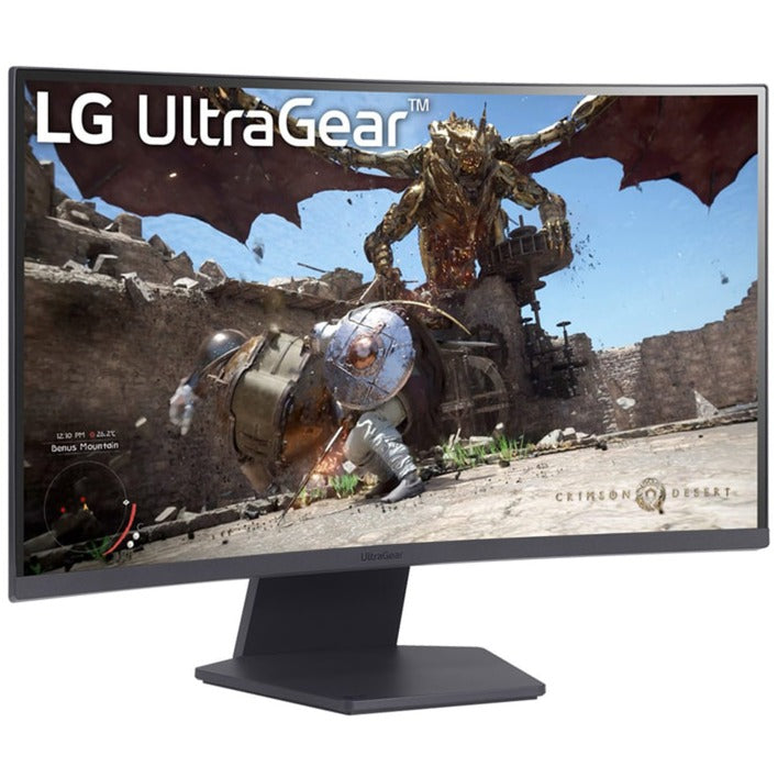 Load image into Gallery viewer, Lg ultragear 27gs60qc-b curved gaming monitor