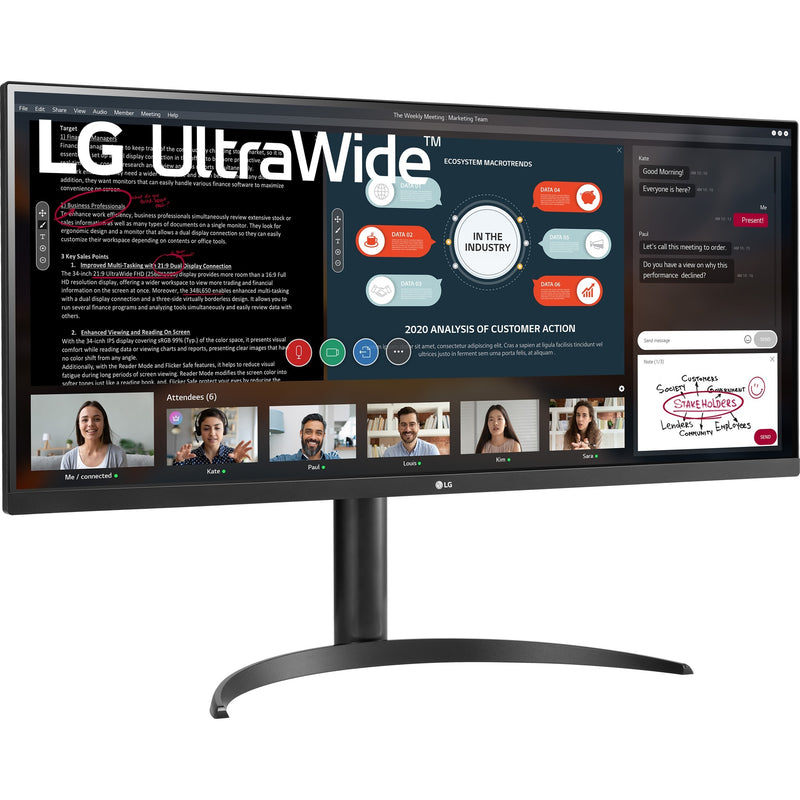Load image into Gallery viewer, LG UltraWide 34WP550-B