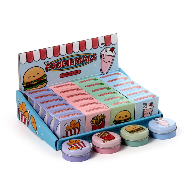 Load image into Gallery viewer, Foodiemals lipbalsem in blik