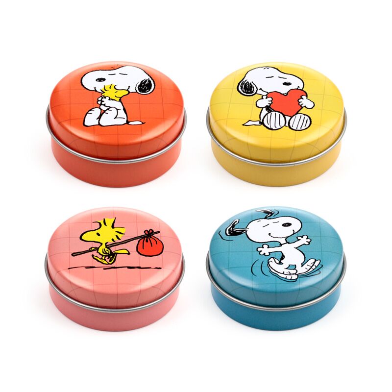 Load image into Gallery viewer, Union peanuts snoopy woodstock lipbalsem in blik