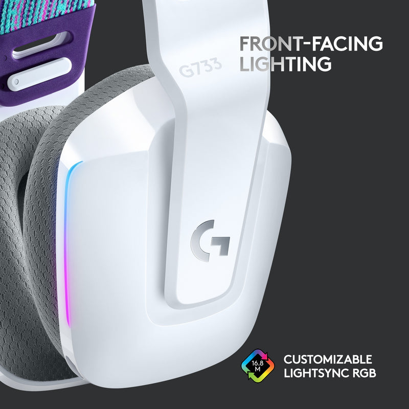 Load image into Gallery viewer, Logitech g733 lightspeed wireless rgb gaming headset