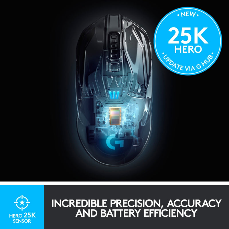 Laden Sie das Bild in Galerie -Viewer, Logitech G903 HERO Gaming Mouse