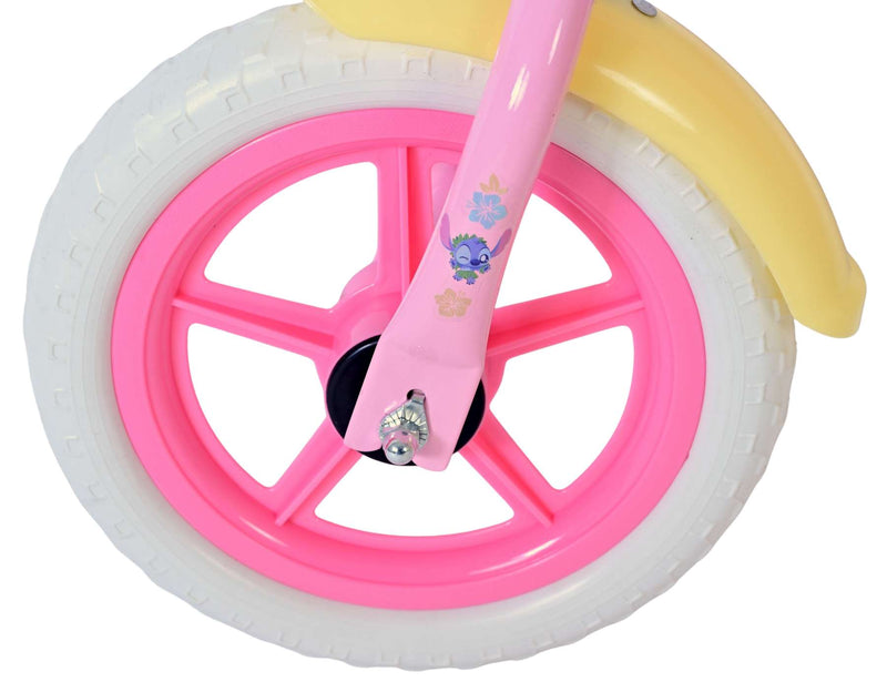 Afbeelding laden in galerijviewer, No brand loopfiets staal disney stitch roze
