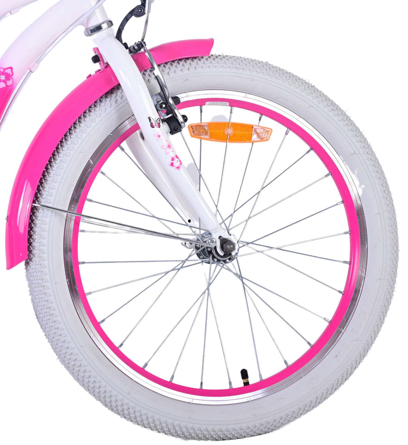 Afbeelding laden in galerijviewer, Volare Lovely Kinderfiets - Meisjes - 20 inch - Roze - 7 versnellingen