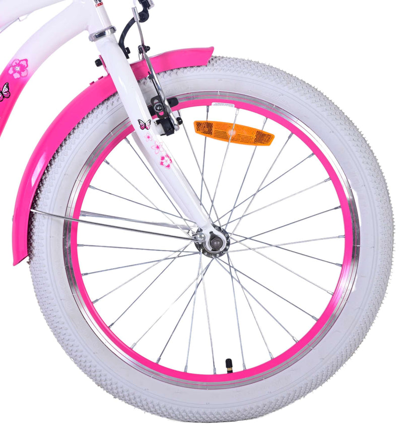Afbeelding laden in galerijviewer, Volare Lovely Kinderfiets - Meisjes - 20 inch - Roze - Twee handremmen