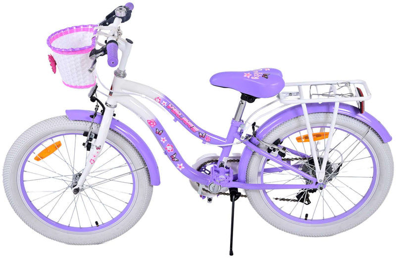 Cargue la imagen en el visor de la galería, Volare lovely kinderfiets - meisjes - 20 inch - paars - 7 versnellingen
